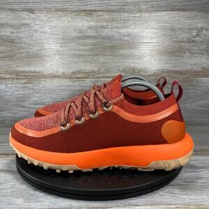 Allbirds Men's Trail Runners SWT Diablo Orange Lace Up Running Shoes Size 9